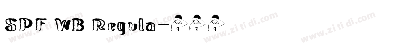 SPF WB Regula字体转换